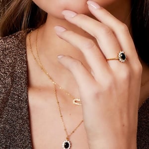 Halskette Edelstein h5 Bild3